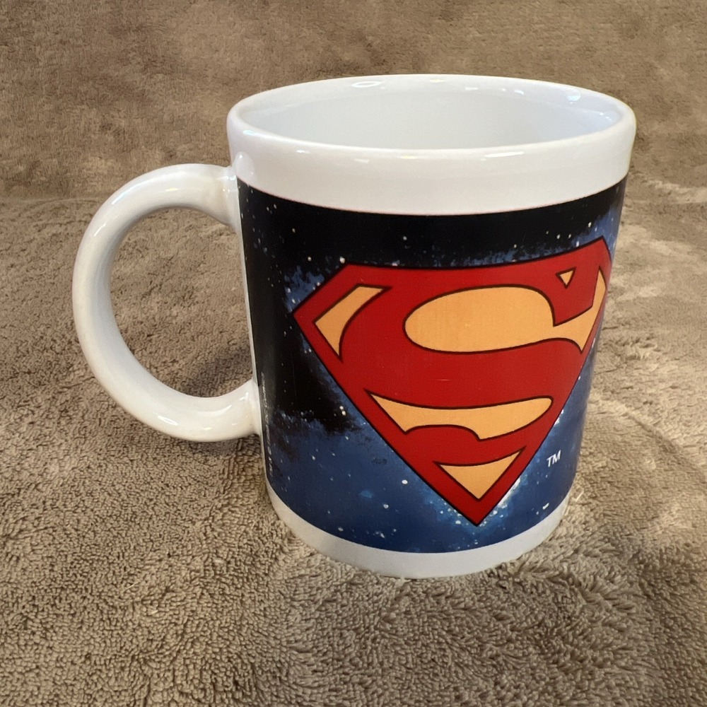 Vintage 1998 Superman Shield Grandpa Mugโ Father's Day Giftco School Designs Cup